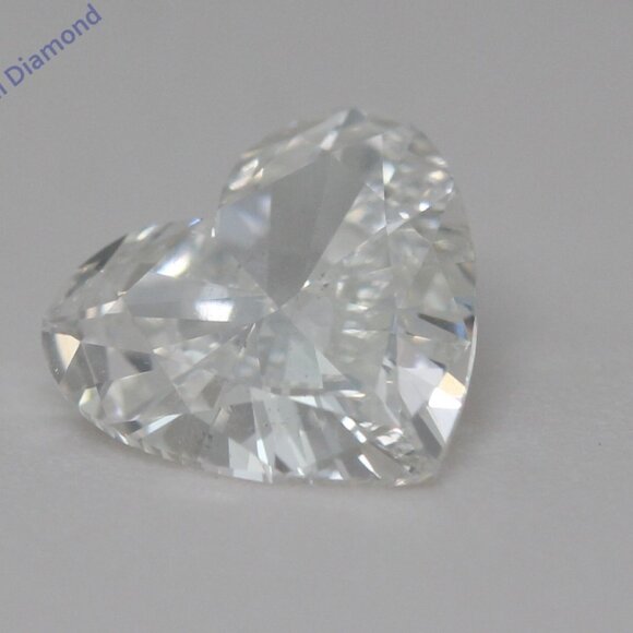Heart Natural Diamond Pendant 14K Gold (1.25 Ct F Vs1) Igl C54200003 - Picture 5 of 5